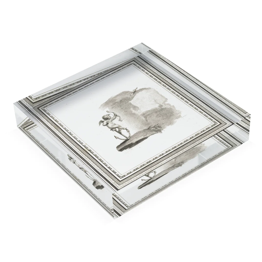 J. Jeffery Print Galleryの天使が矢を放つ Acrylic Block :placed flat