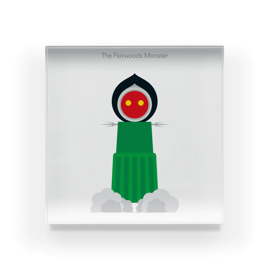 GubbishのThe Flatwoods Monster アクリルブロック