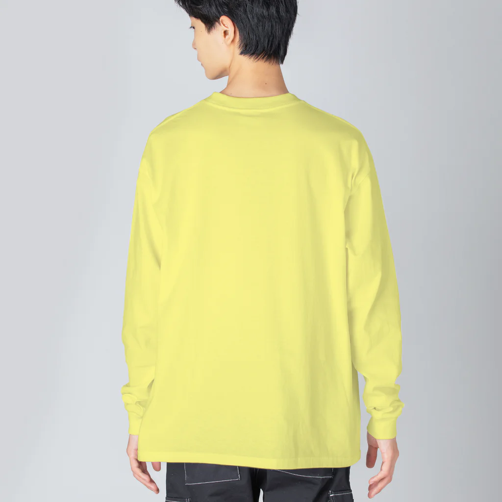 Akieem Zawadi's SHOPのBright Face Big Long Sleeve T-Shirt