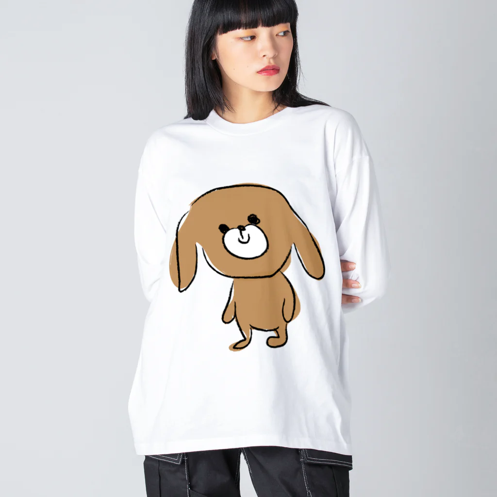 tamamixのわんた ビッグシルエットロングスリーブTシャツ