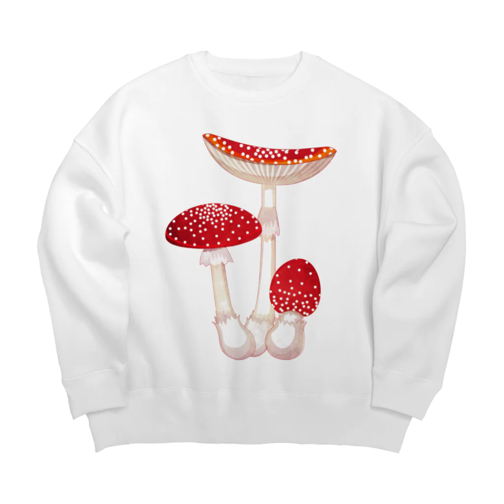 HAROKELLOGGのベニテングタケ Big Crew Neck Sweatshirt