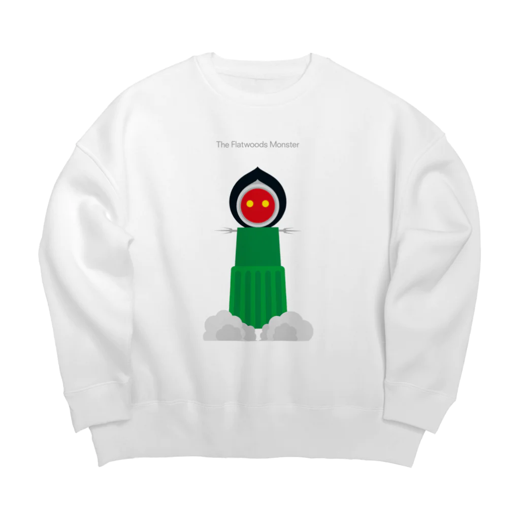 GubbishのThe Flatwoods Monster Big Crew Neck Sweatshirt