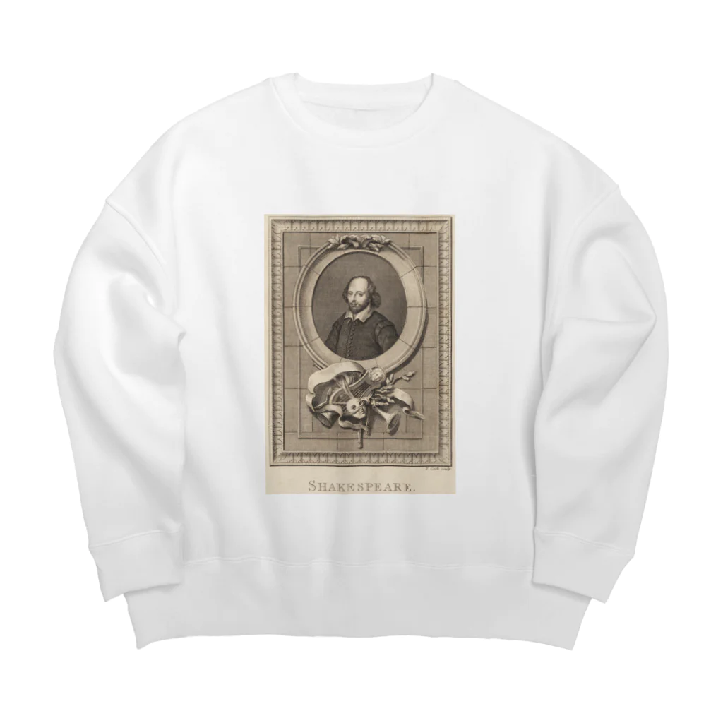 J. Jeffery Print Galleryのウィリアム・シェイクスピア Big Crew Neck Sweatshirt