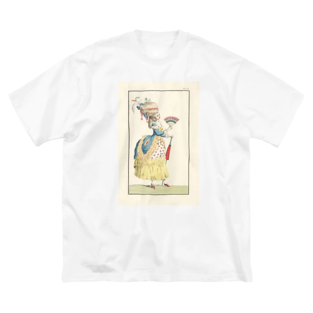 J. Jeffery Print Galleryのマリーアントワネット時代 Big T-Shirt