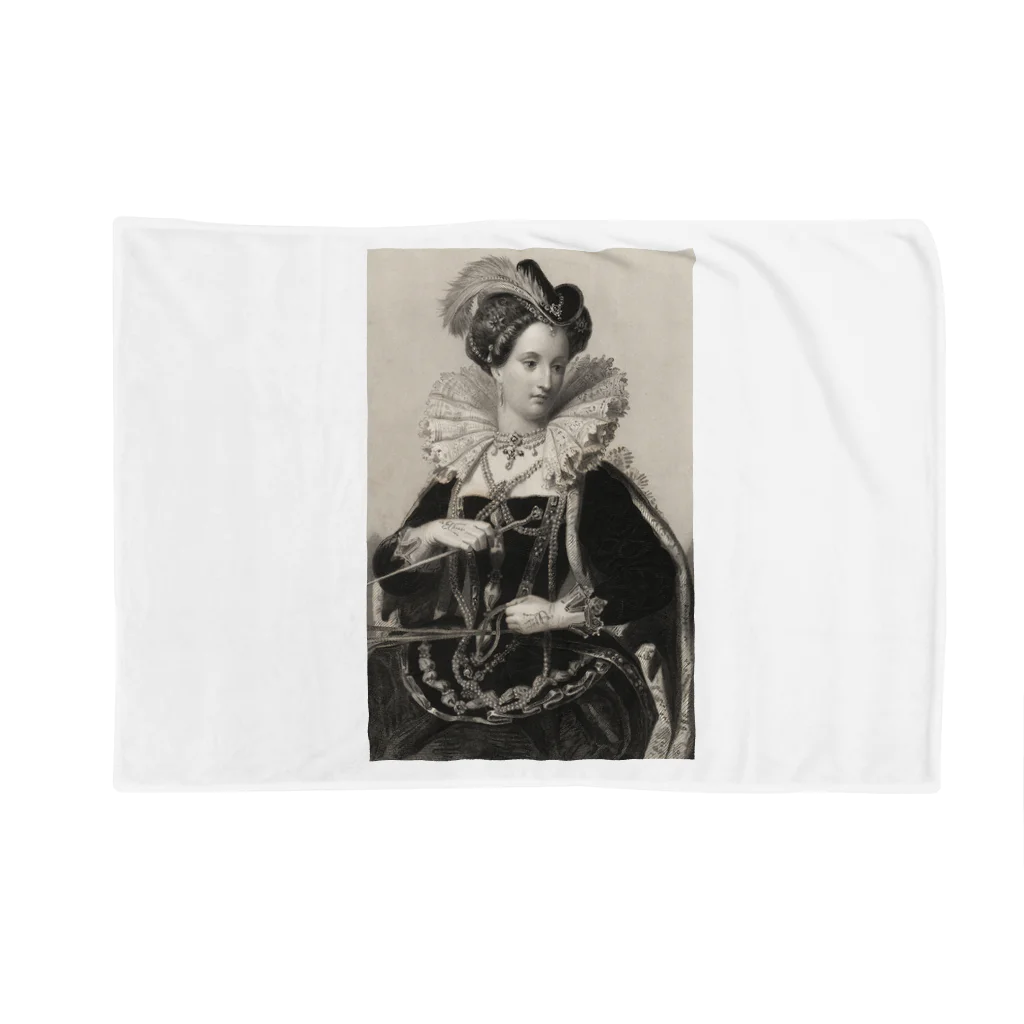 J. Jeffery Print Galleryの英国女王エリザベスⅠ世 Blanket