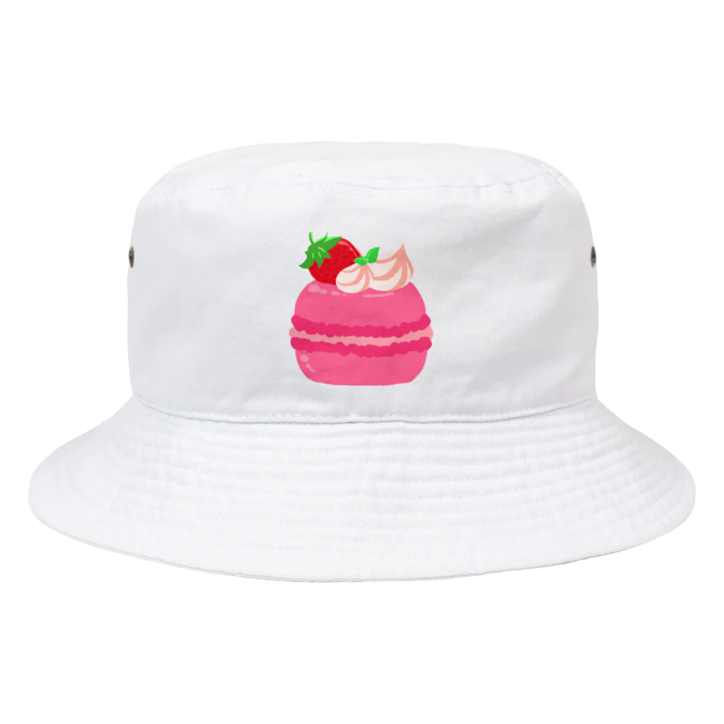 manaのマカロン(ピンク) Bucket Hat