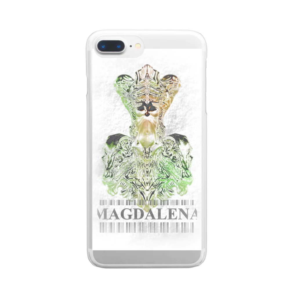 MAGDALENAのCerberus - White Clear Smartphone Case