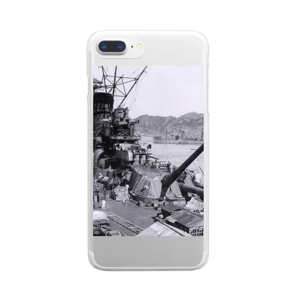 namasteの戦艦大和 Clear Smartphone Case