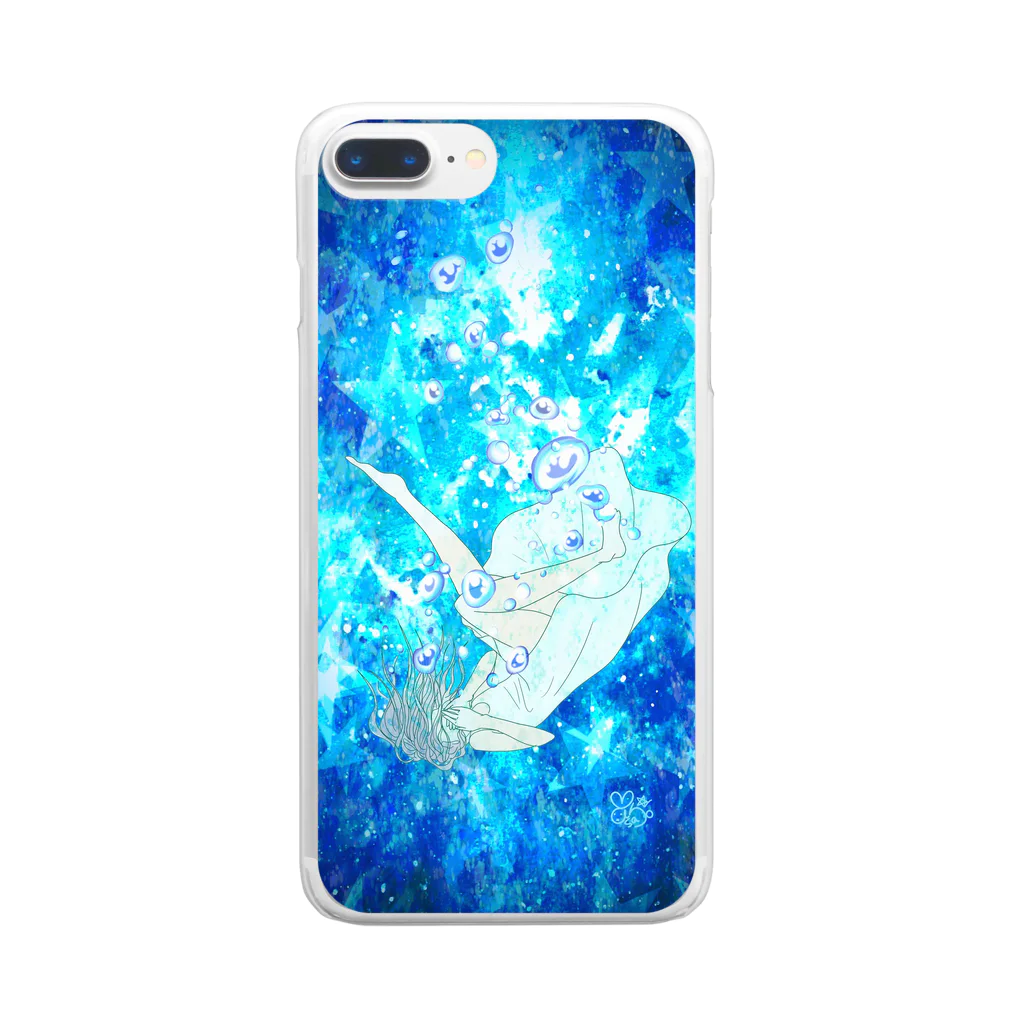 Masanoの人魚姫になりたかった少女 Clear Smartphone Case