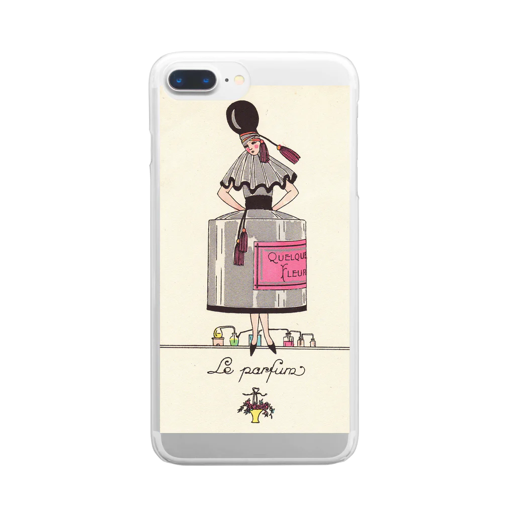 J. Jeffery Print Galleryの香水の瓶 Clear Smartphone Case