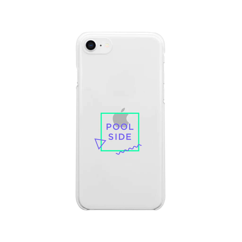 テストアカウントのPOOLSIDE Clear Smartphone Case