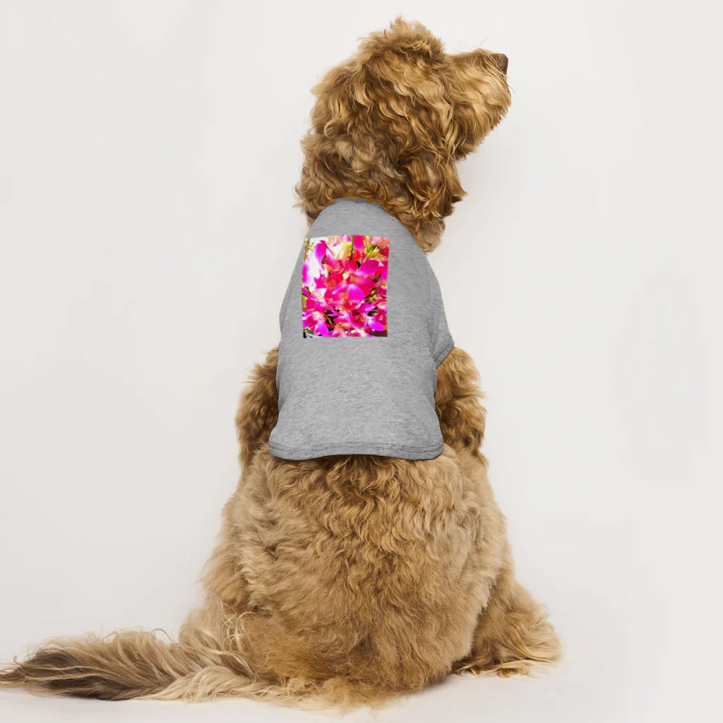 maruitukiしずかのThank you. Dog T-shirt