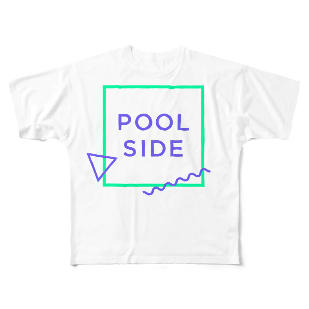 テストアカウントのPOOLSIDE フルグラフィックTシャツ