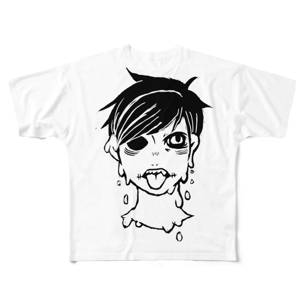 MEGULAさん宅のドッロドロ All-Over Print T-Shirt