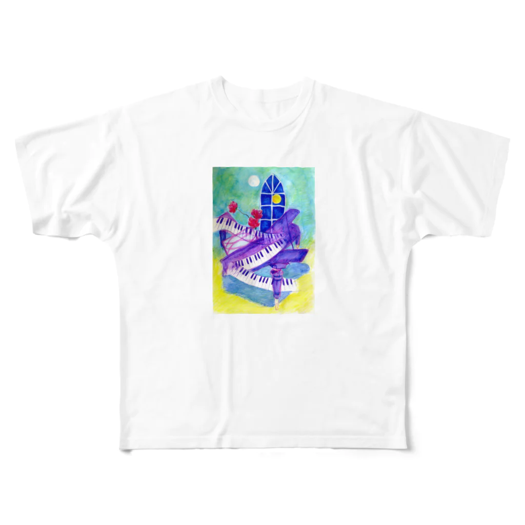 リラの幻想 All-Over Print T-Shirt