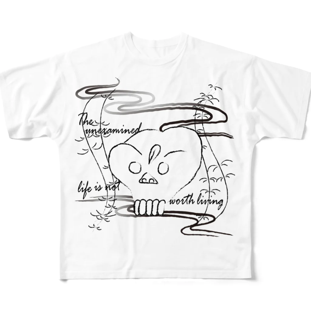 atelier  Enough のCG-KONDO-DOKURO フルグラフィックTシャツ