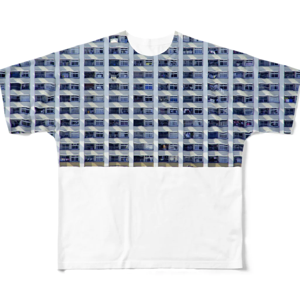 yosshiの団地 All-Over Print T-Shirt