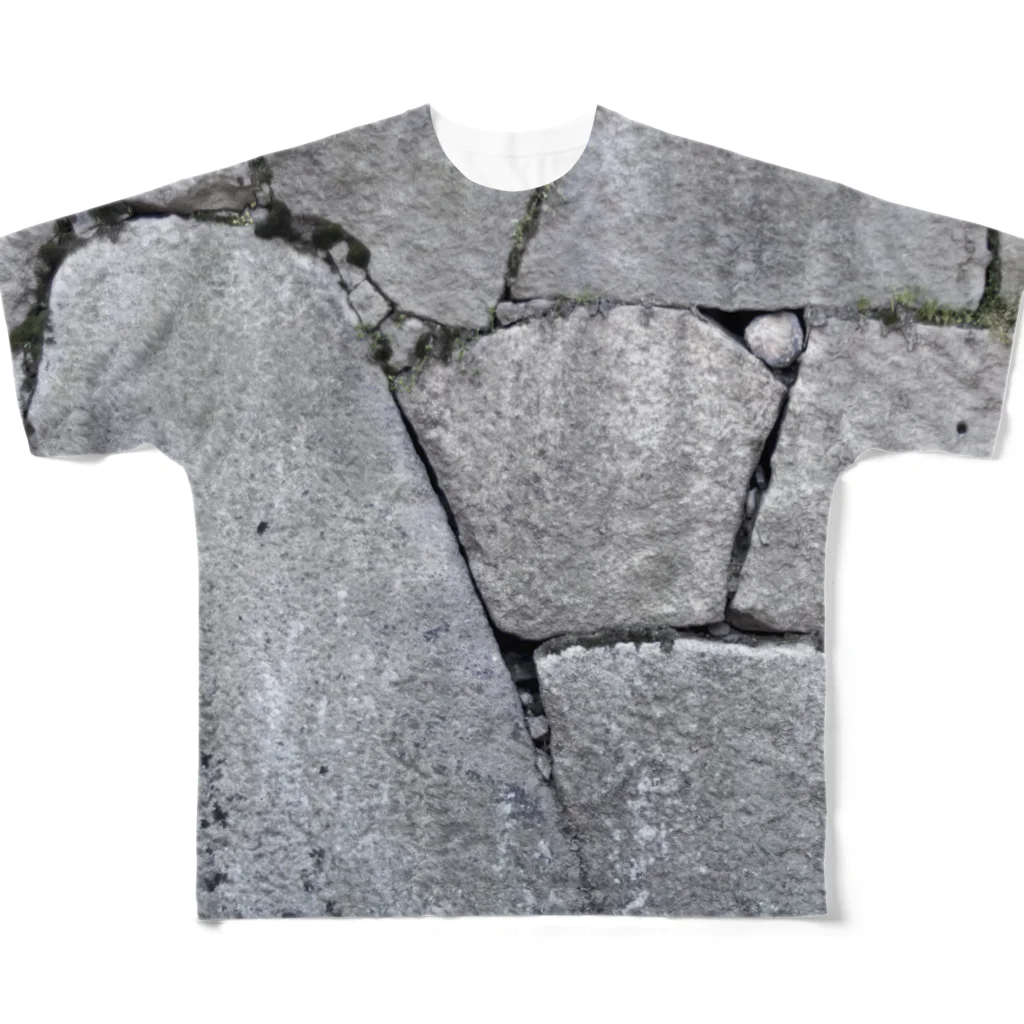 gainaのショップのいしがき 2 All-Over Print T-Shirt