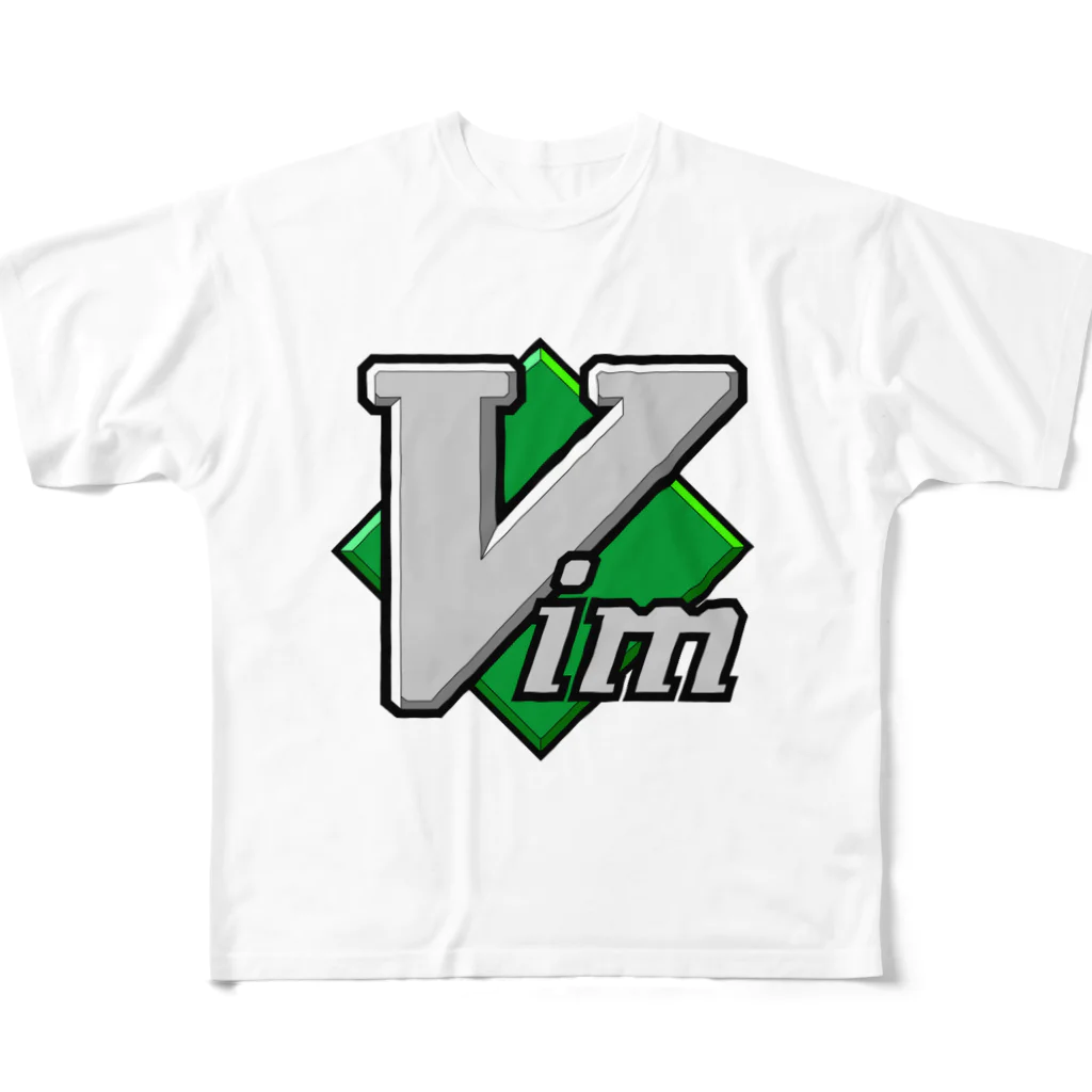 kmdsbngのVim All-Over Print T-Shirt