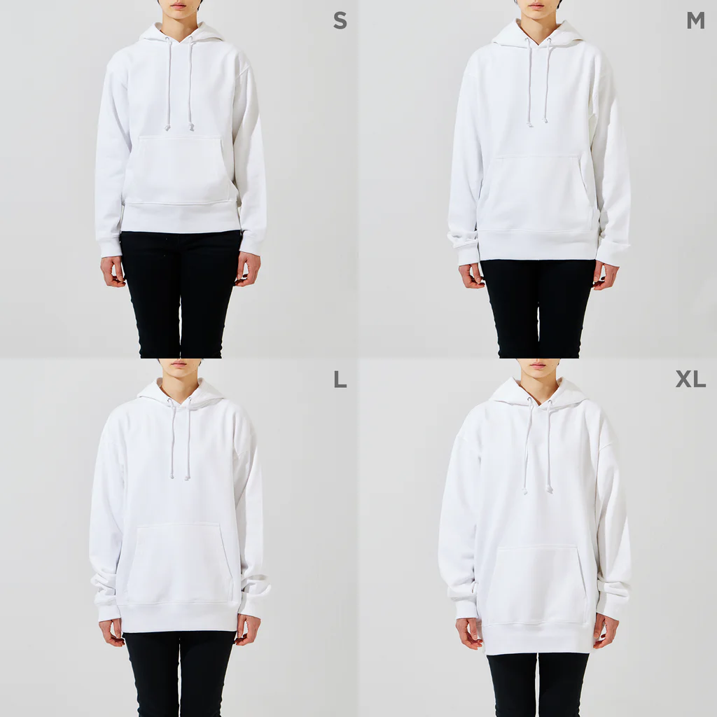 カニホイップのわるさ虫（NO.2) Hoodie :model wear (woman)