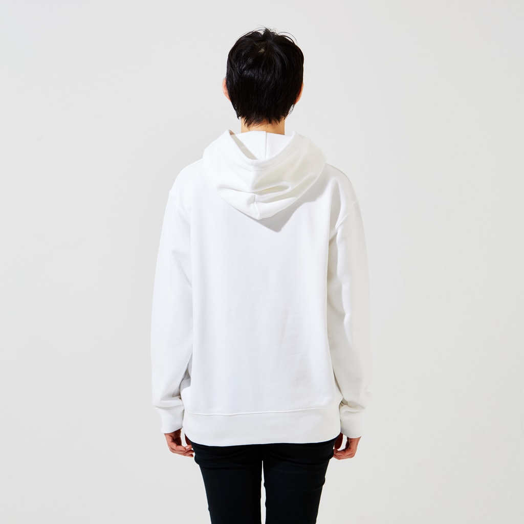 まめのき。のまぐろ部位① Hoodie :model wear（back）