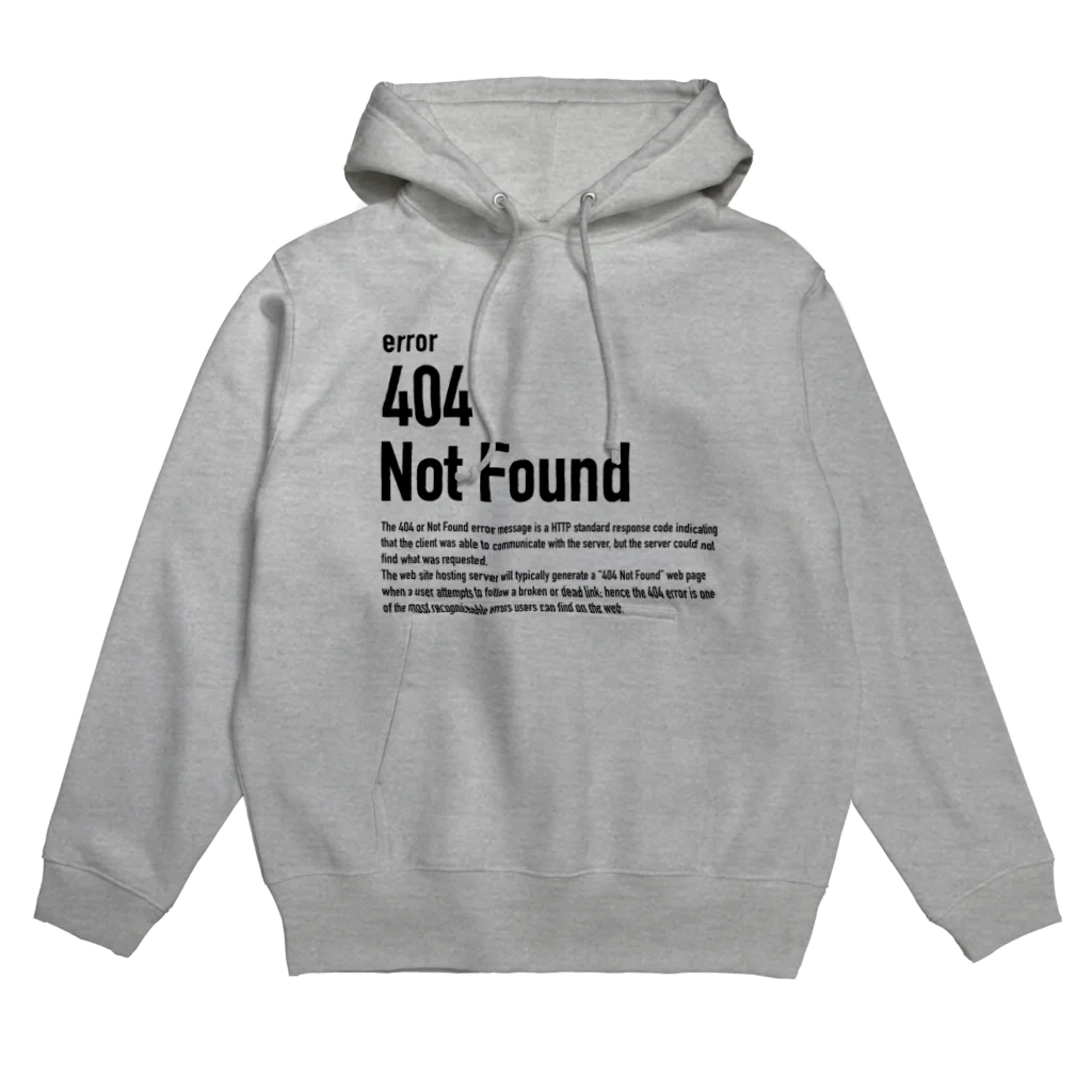 kengochiの404 Not Found（エラーコードシリーズ） パーカー