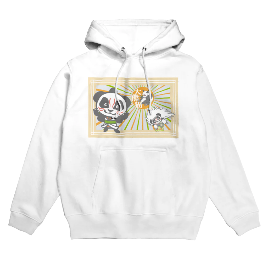 ザ・ワタナバッフルのパンダ＋歌舞伎 Hoodie