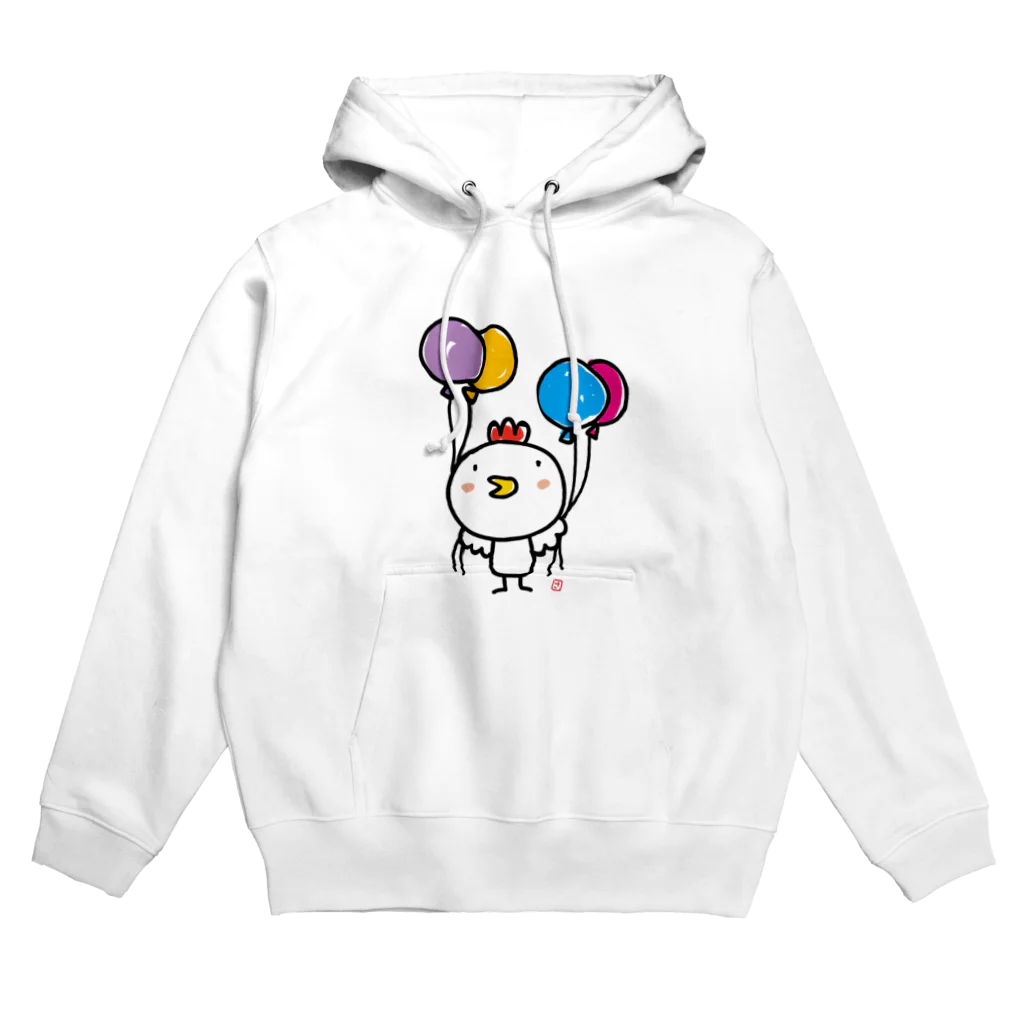 さややん。のお店のにわとりひよさん Hoodie