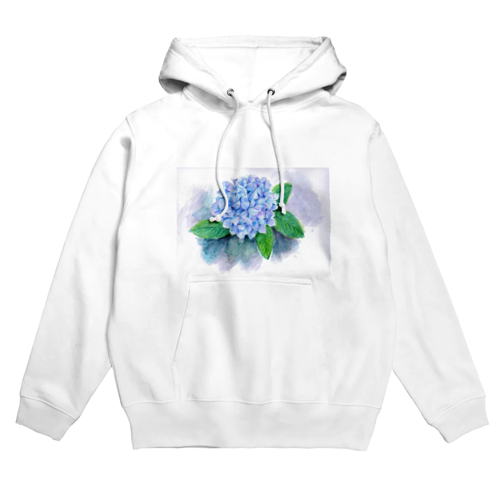 リラの紫陽花 Hoodie