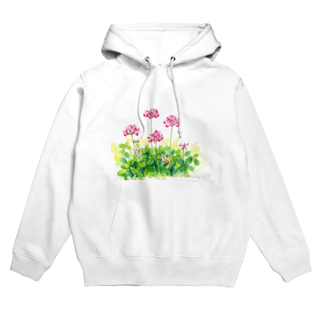 リラのレンゲ草 Hoodie