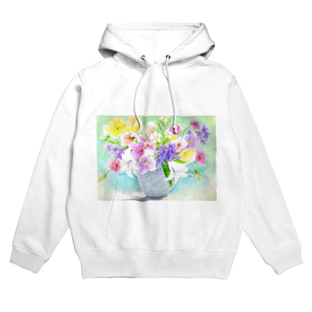 リラの盛り花2 Hoodie