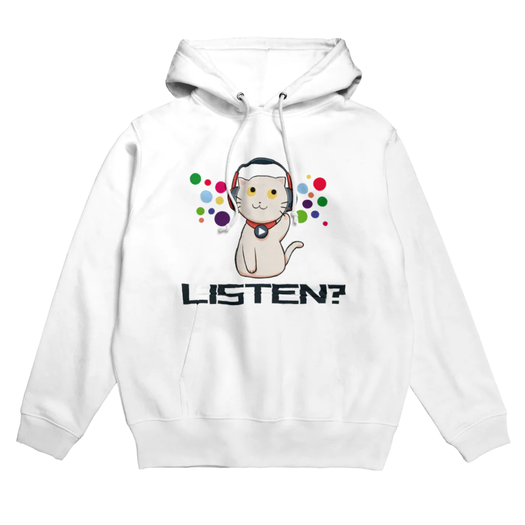 ねこふくろうグッズのねこふくろう Hoodie