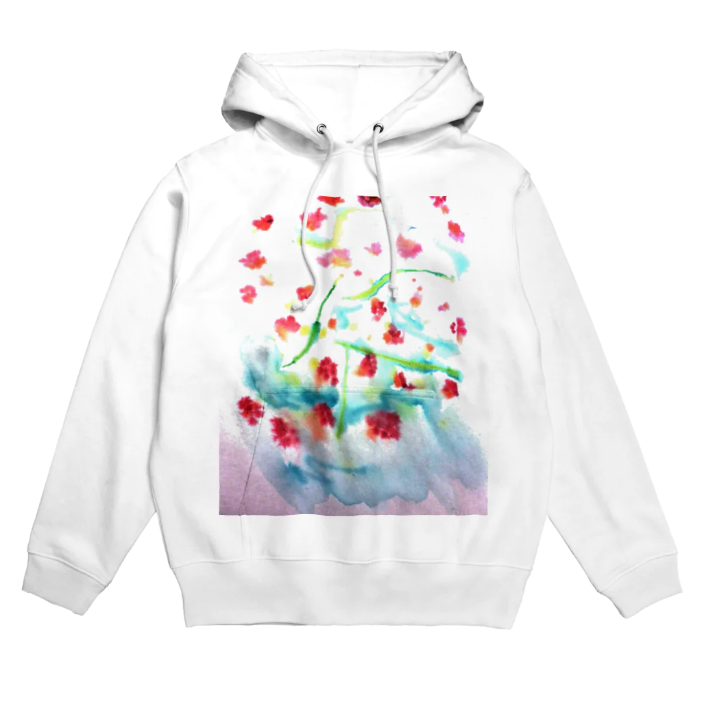 にじのははのにじみ_お花 Hoodie