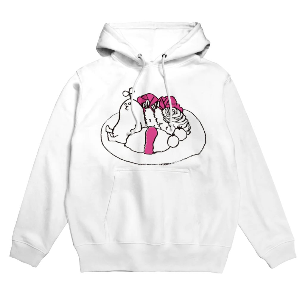 メバエマツモトのmebaelunch(magenta) Hoodie