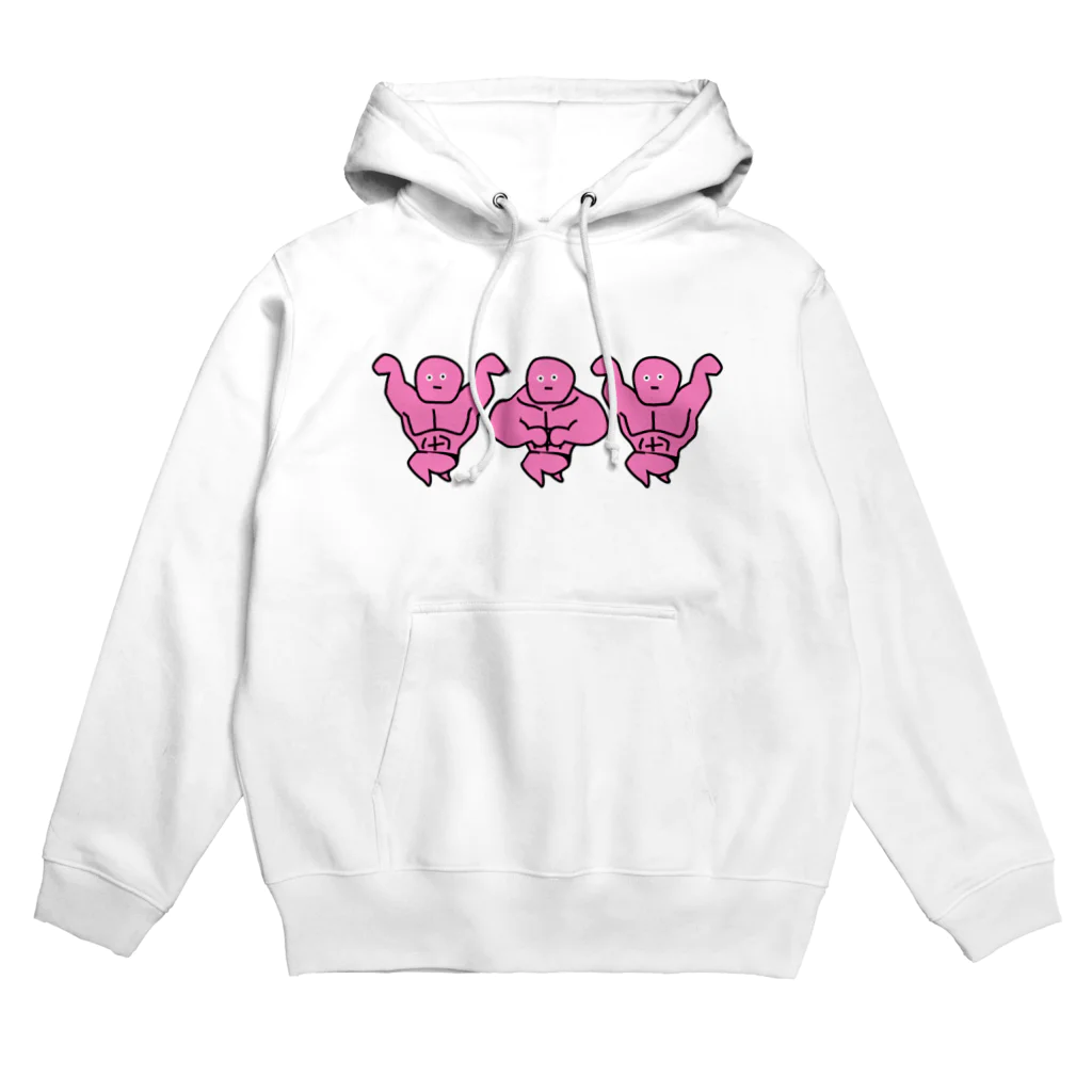 猿侍のマッチョマッ Hoodie