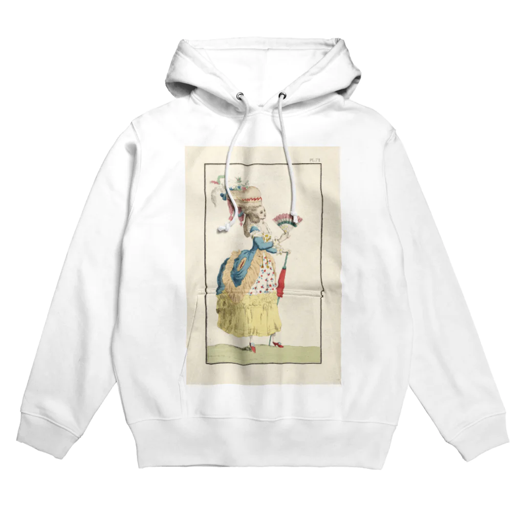 J. Jeffery Print Galleryのマリーアントワネット時代 Hoodie