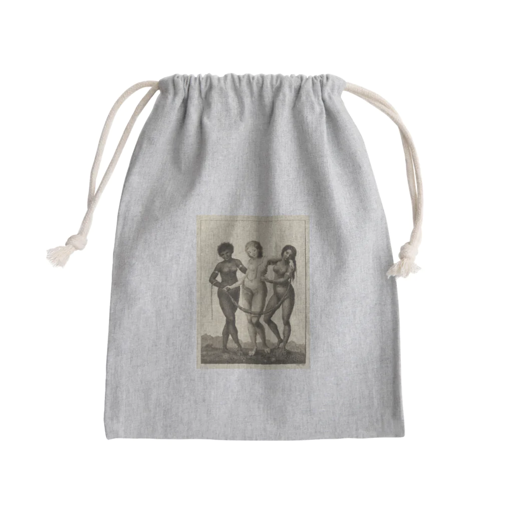 J. Jeffery Print Galleryの3大美女 Mini Drawstring Bag