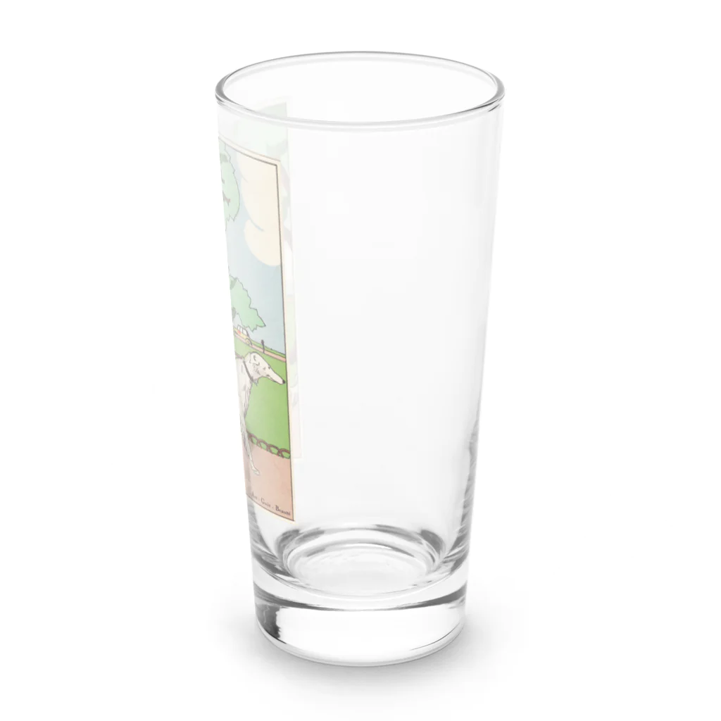 J. Jeffery Print Galleryの愛犬とお散歩 Long Sized Water Glass :right