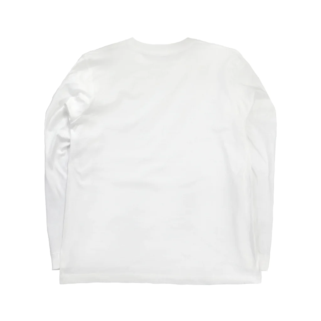 ハッカーズチャンプルーのハッカーズチャンプルーロゴ（正方形） Long Sleeve T-Shirt :back