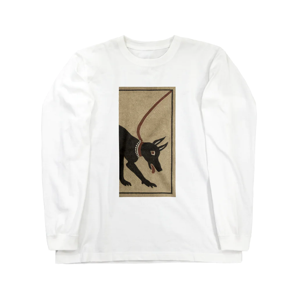J. Jeffery Print Galleryのポンペイの番犬 Long Sleeve T-Shirt