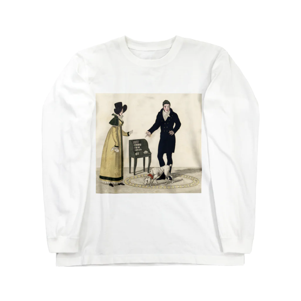 J. Jeffery Print Galleryの天才犬ムニート Long Sleeve T-Shirt