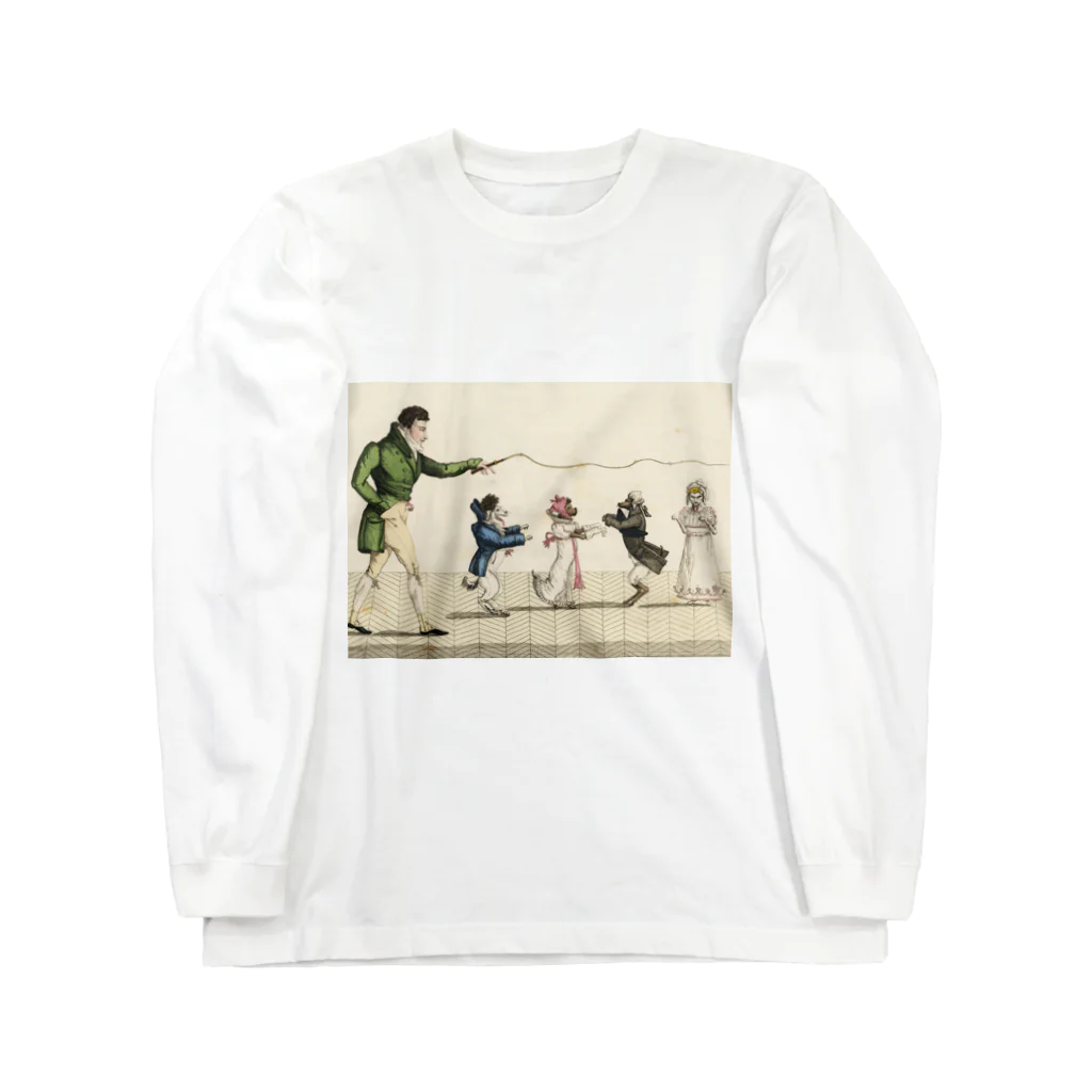 J. Jeffery Print Galleryのパリのドッグショー Long Sleeve T-Shirt