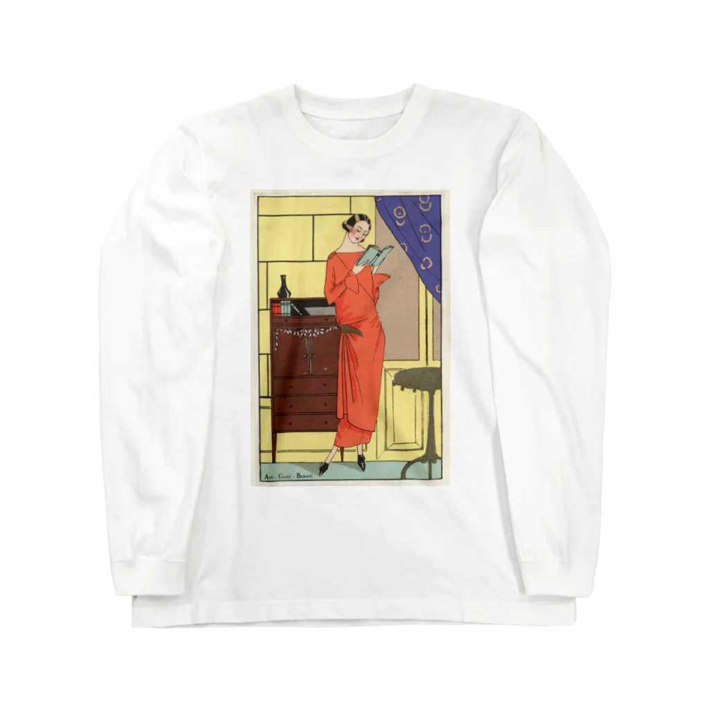 J. Jeffery Print Galleryのモダンガール Long Sleeve T-Shirt