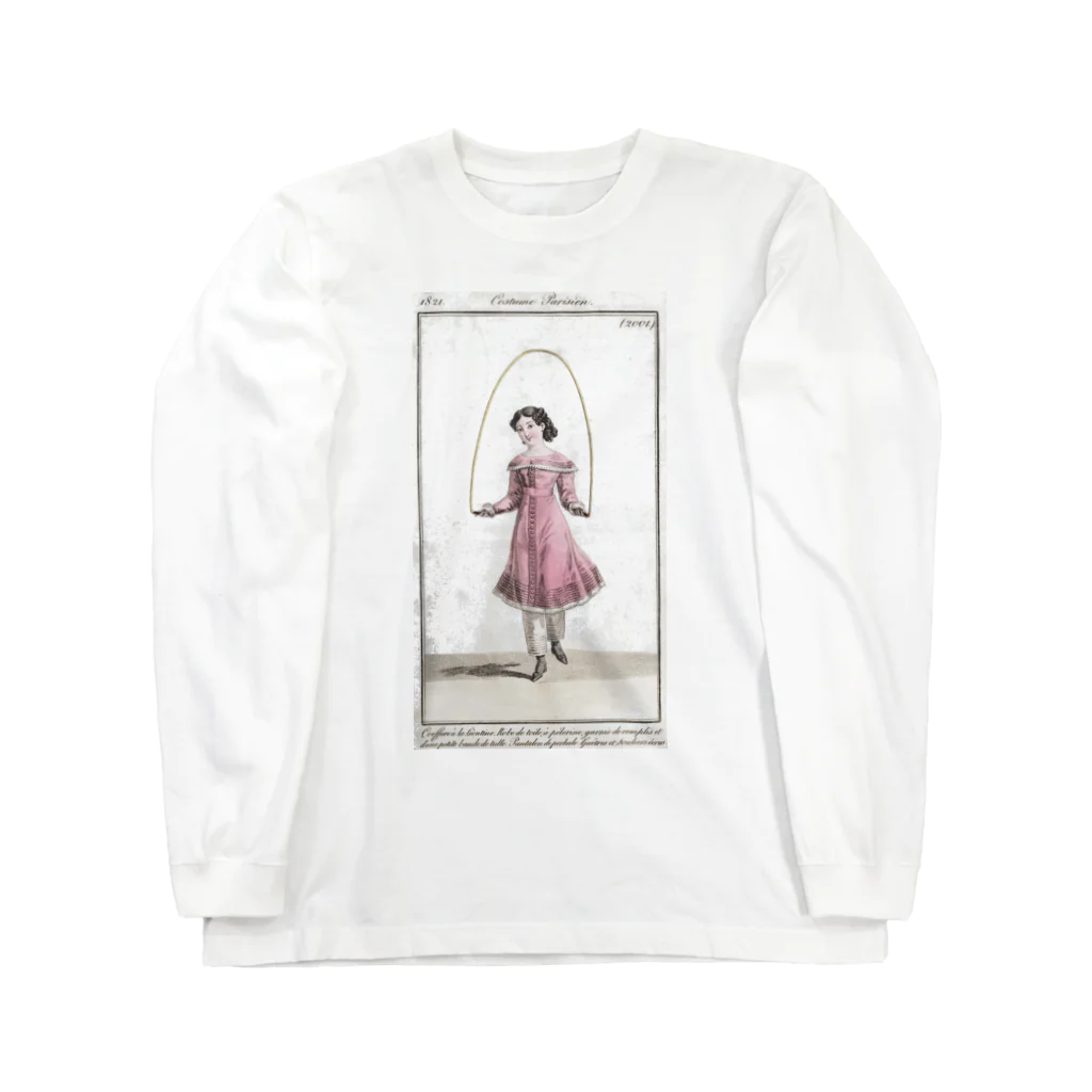 J. Jeffery Print Galleryの縄跳びガール Long Sleeve T-Shirt