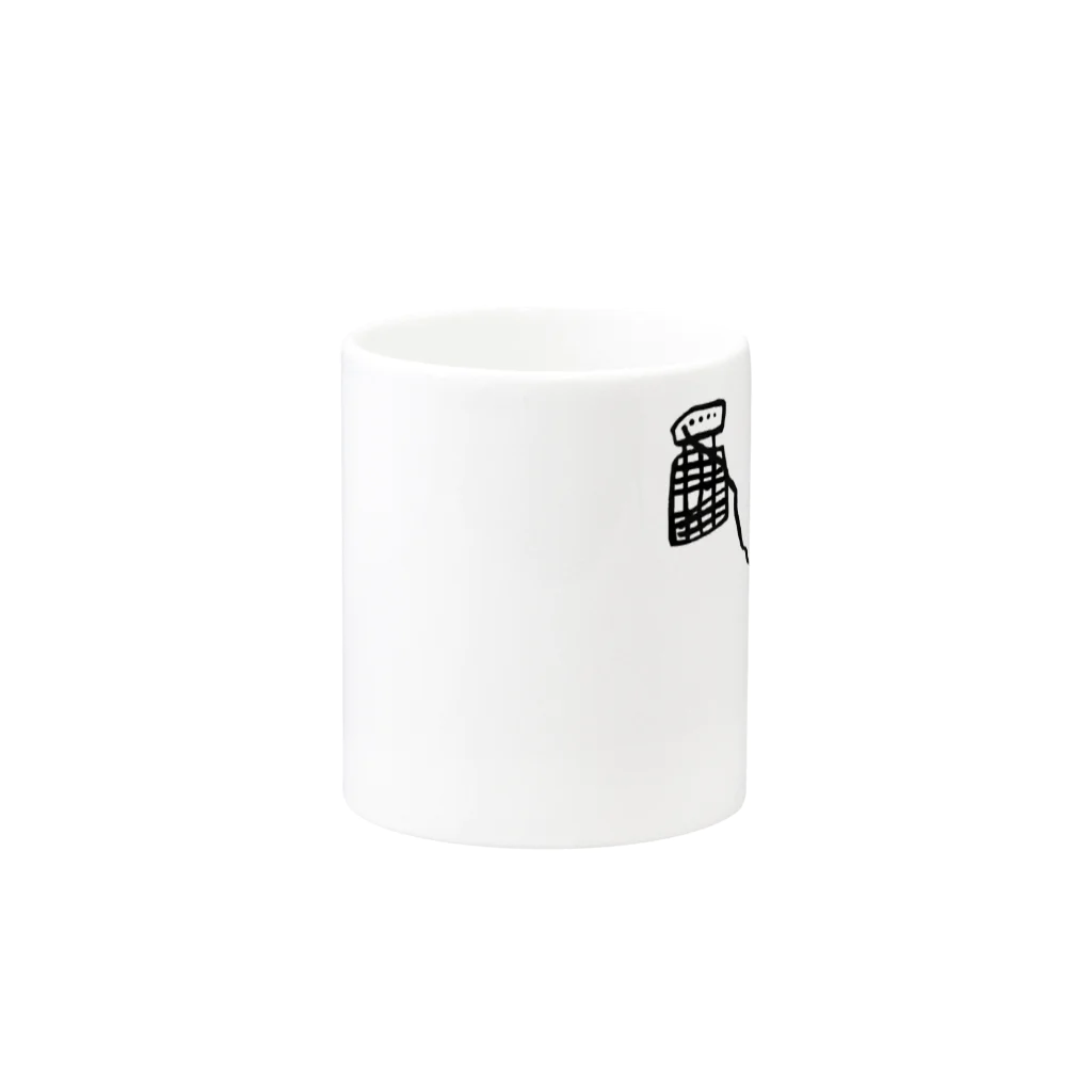 堪忍のデッパリギタリスト Mug :other side of the handle