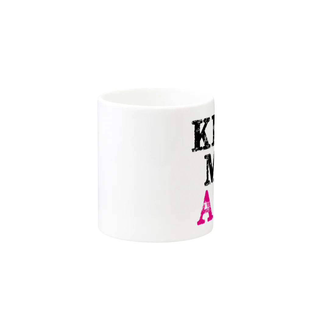 Beauty ProjectのKiss My Abs Mug :other side of the handle