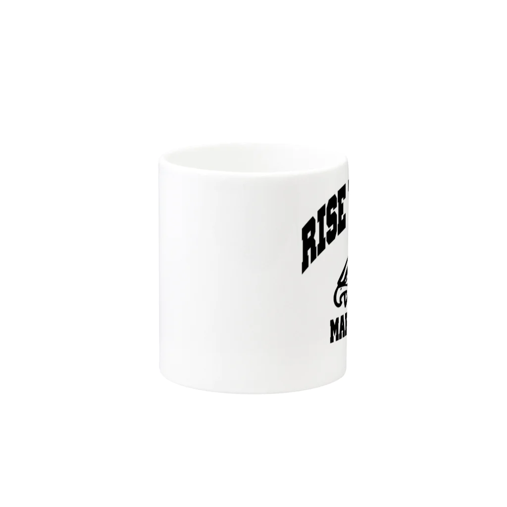 MOTIONのカレッジロゴマグ Mug :other side of the handle