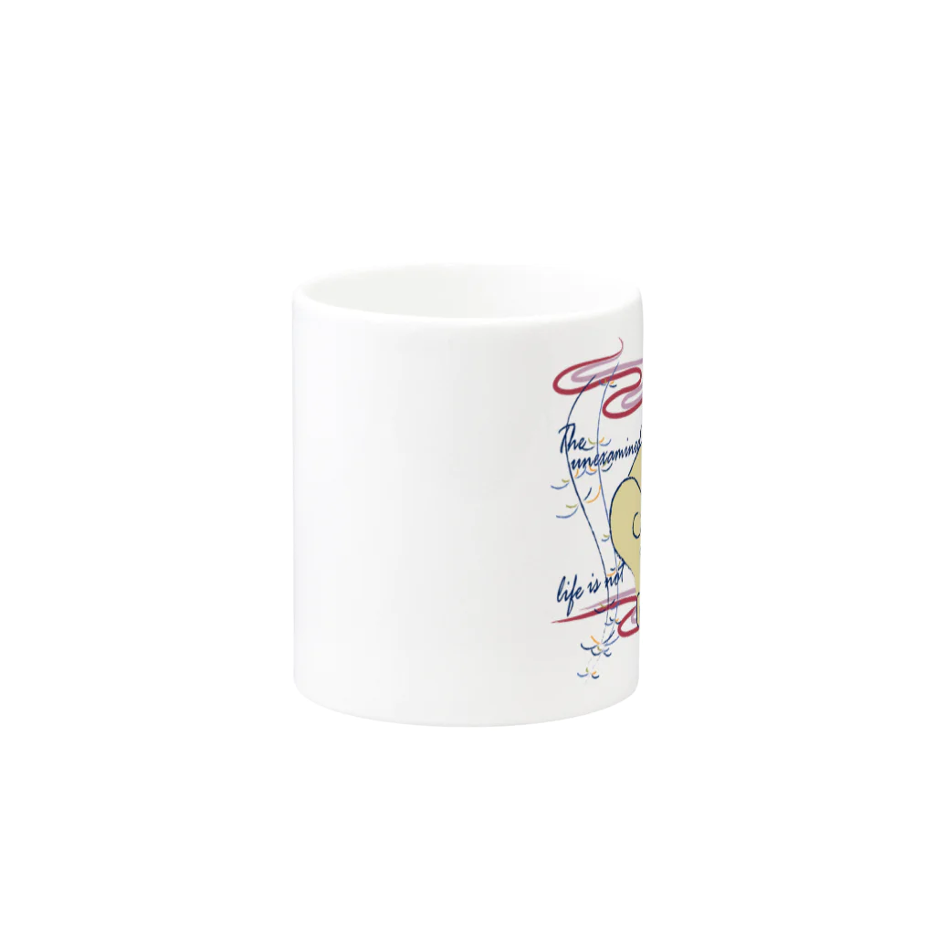 atelier  Enough のCG-KONDO-DOKURO-col Mug :other side of the handle