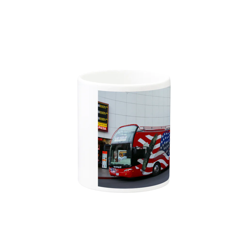 M.MORIのLas Vegas Bus Mug :other side of the handle