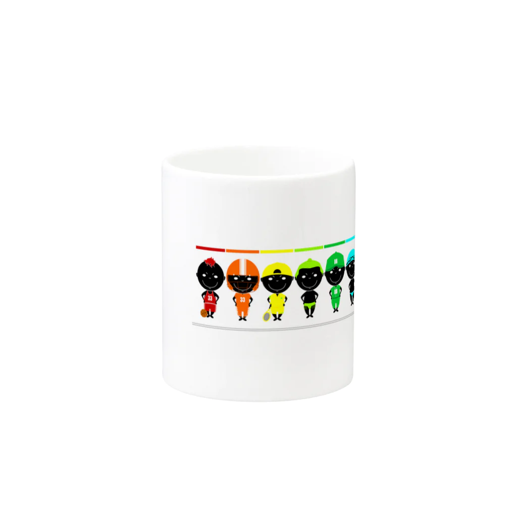 Hi-GeのBlackBoys-Sport Mug :other side of the handle